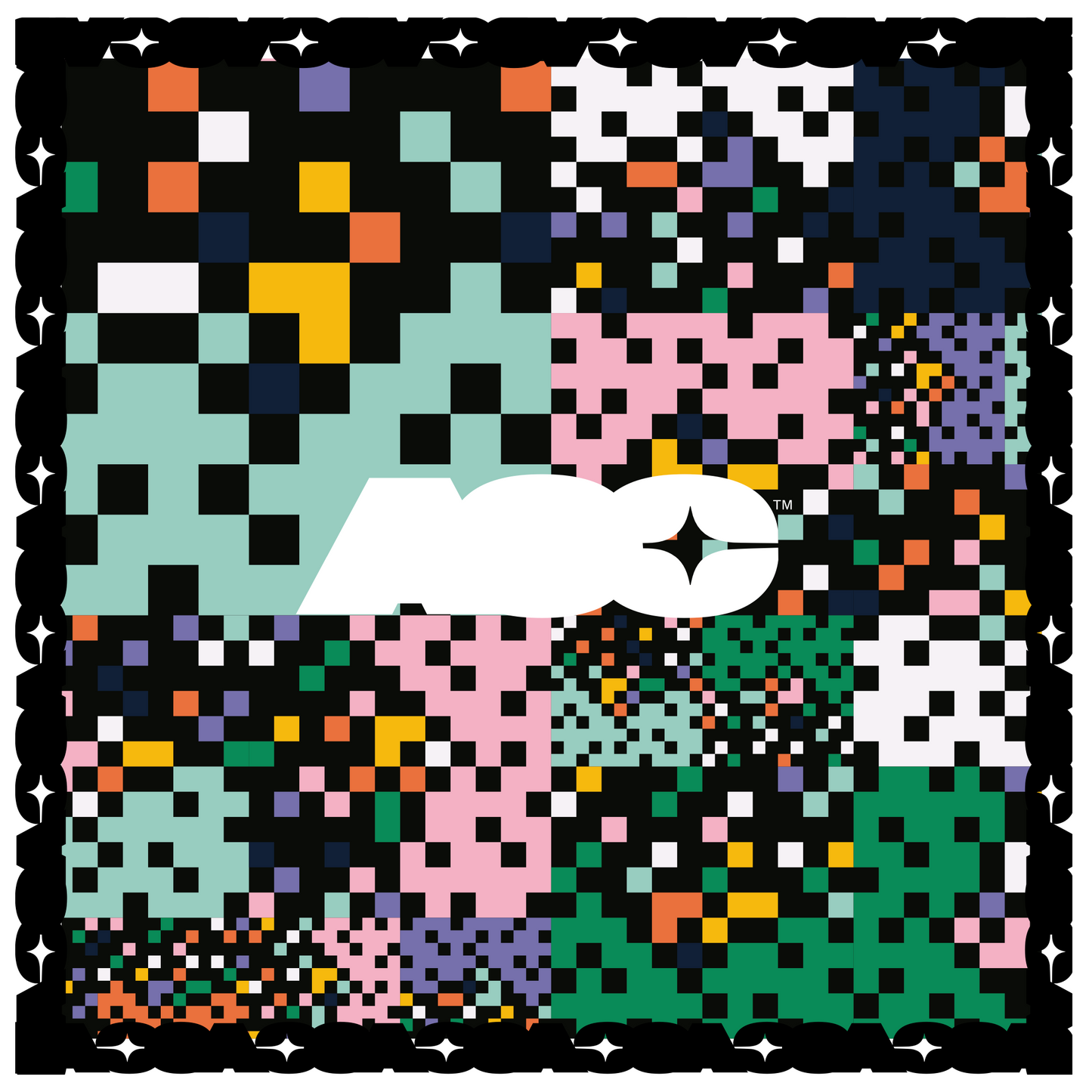 Pixel Frequency Scarf