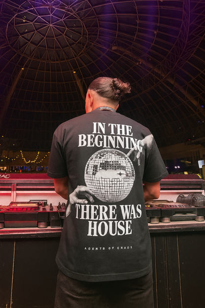 Genesis of House Black Heavy Tee